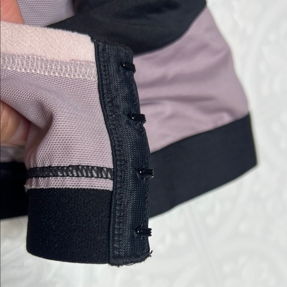 CACIQUE Bralette No Wire Wireless Racerback 22/24 (3X) Lavender Black - Picture 10 of 12